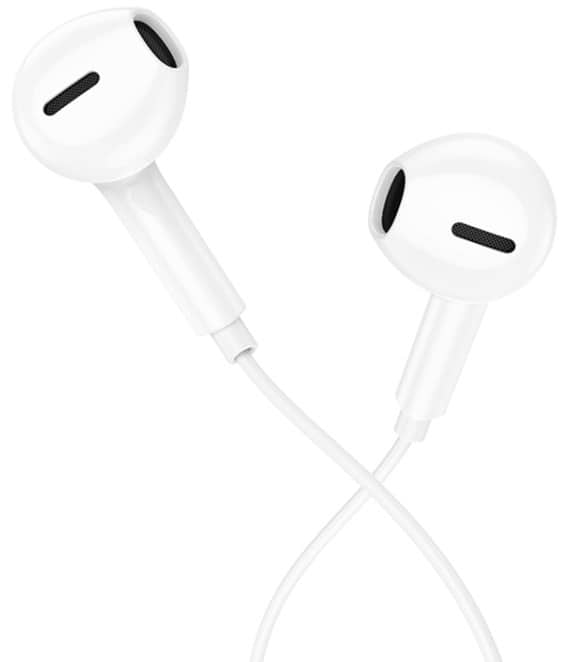 Наушники вкладыши проводные BOROFONE BM71 (3.5mm) White (6974443386646)